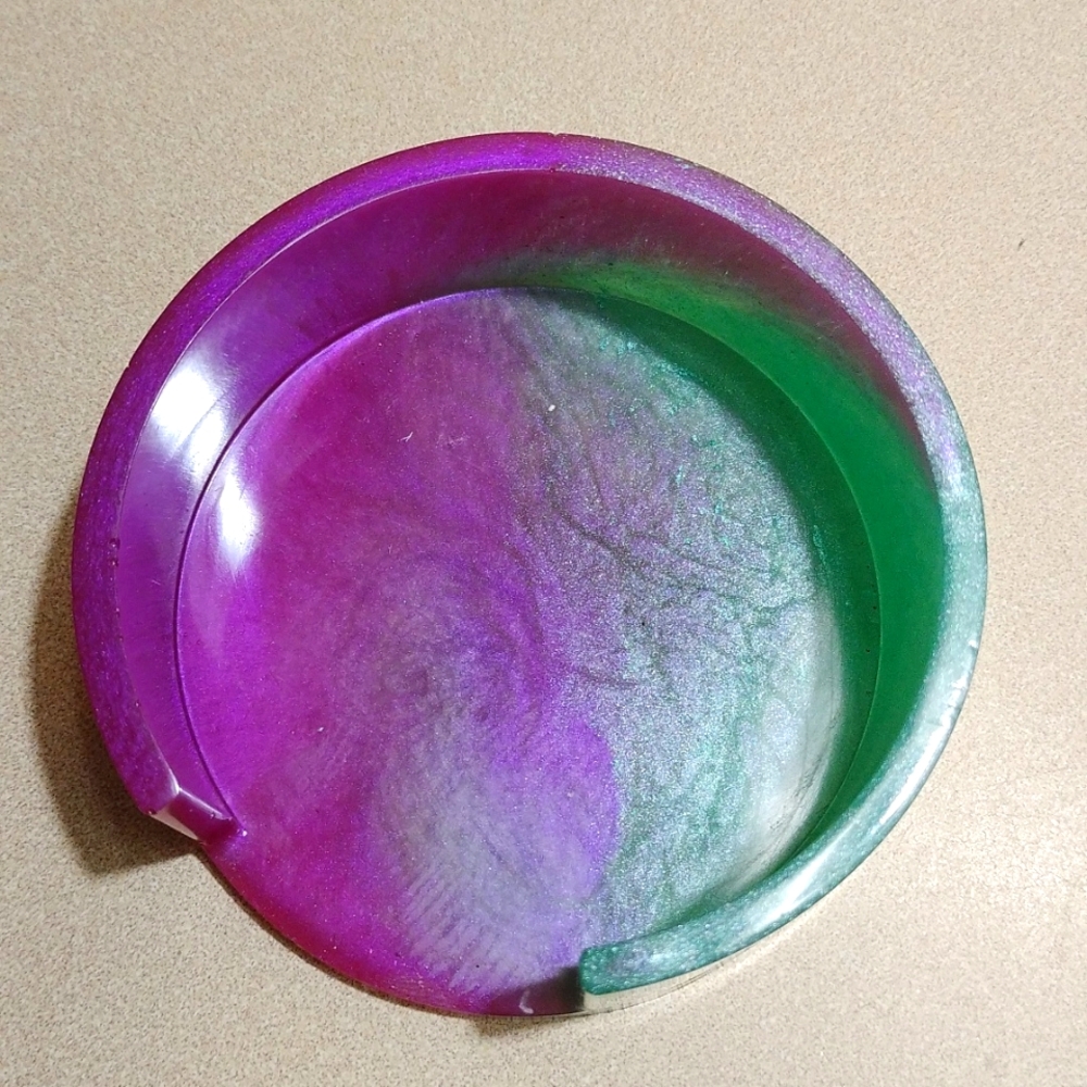 Homemade coasters w/holder